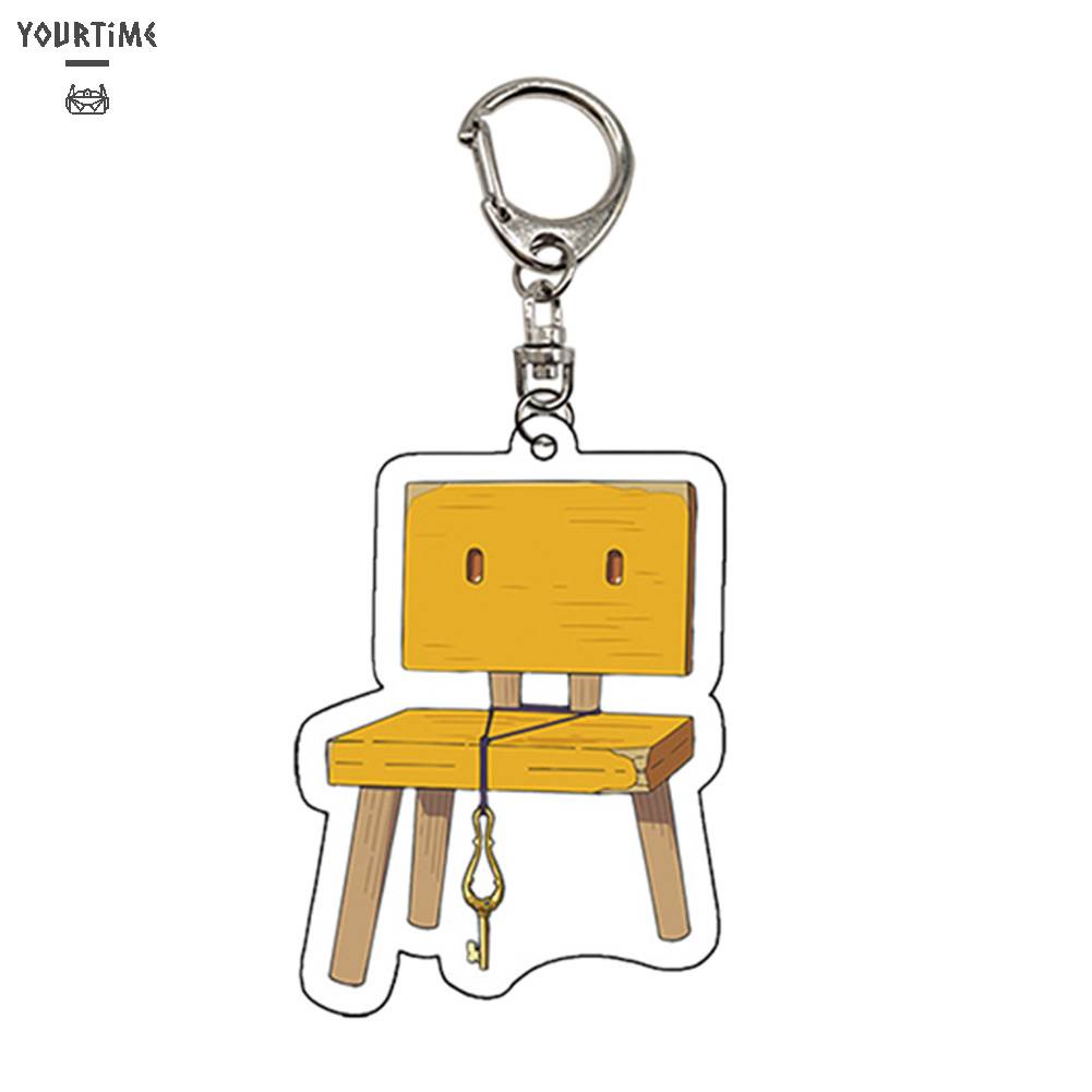 Móc Chìa Khóa Bằng Acrylic In Chữ Suzume No Tojimari Dễ Thương