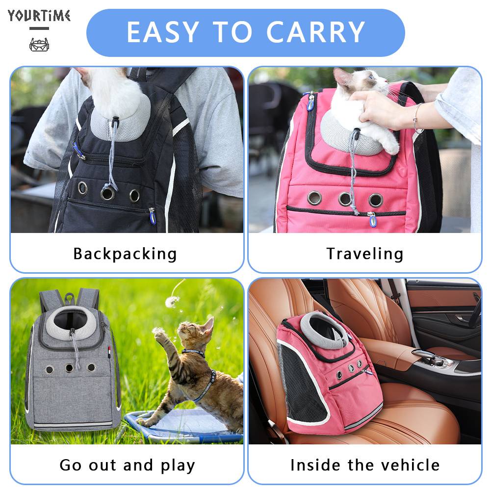 Balo Du Lịch Thoáng Khí Sức Chứa Lớn Cho Thú Cưng