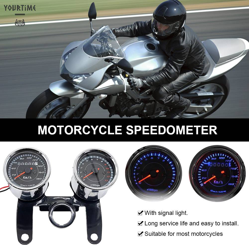 Đồng Hồ Đo Tốc Độ Thông Minh RPM 13000 RPM 12V Màn Hình LCD Dành Cho Xe Máy