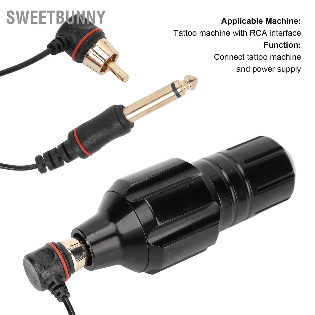 SweetBunny Hình Xăm Chuyên Nghiệp RCA Kết Nối Kẹp Dây Siêu Mịn Hookline Phụ Kiện 2 M