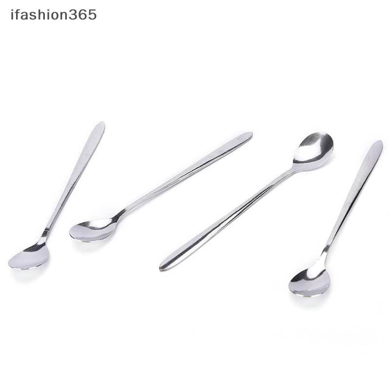 Muỗng Cà Phê / Trà Bằng Thép Không Gỉ Tay Cầm Dài 16cm ifashion365