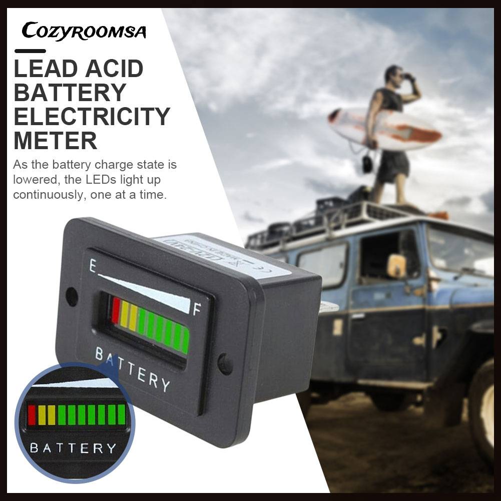 Thiết Bị Kiểm Tra Điện Áp Cho Xe ATV 12V / 24V / 48V