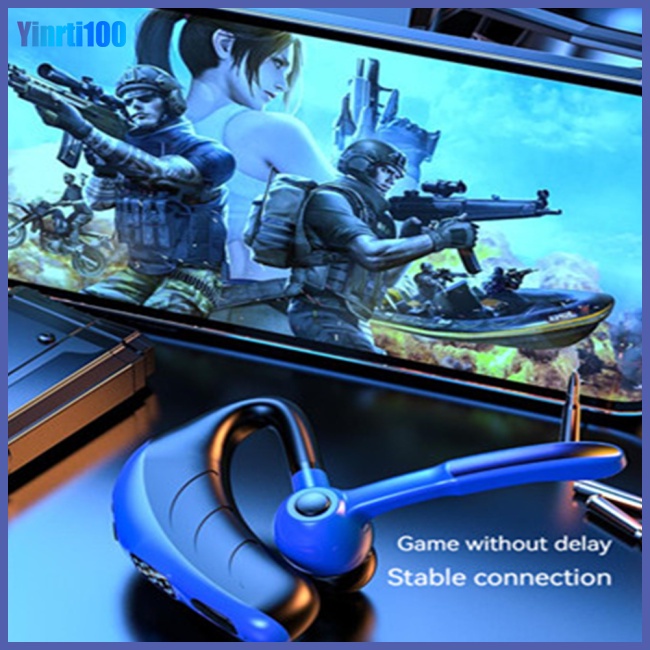 Tai Nghe Bluetooth Yinrti X5 Móc Vành Tai Có Màn Hình Hiển Thị Kỹ Thuật Số