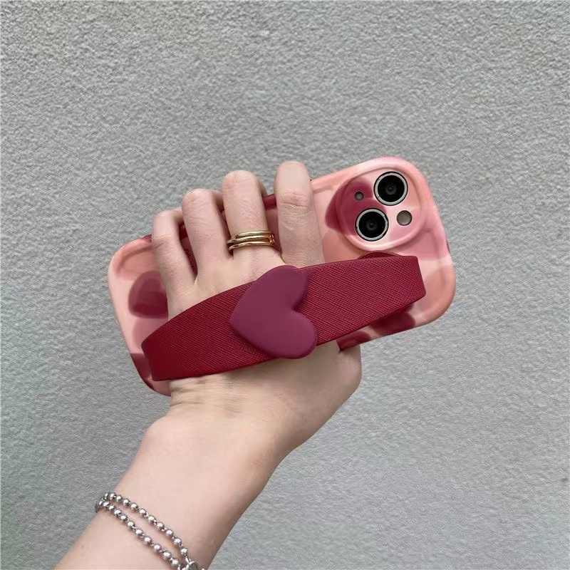 Ốp Điện Thoại Họa Tiết Trái Tim Cho iPhone14 14promax 14pro 14plus 13 13promax 13pro 12 12promax 12pro 11 x / xs xr 7plus