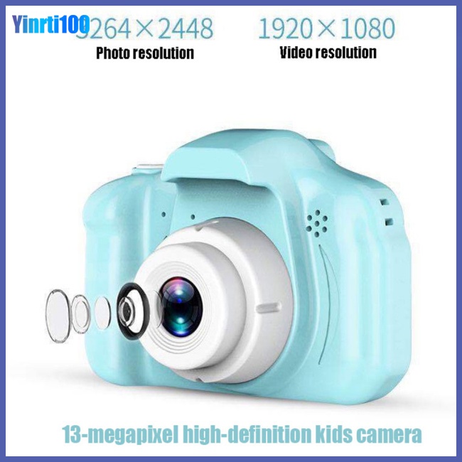 Máy Quay Video Kỹ Thuật Số Mini 13 Triệu Pixel Sạc Lại Được Phiên Bản Nâng Cấp X2s Thông Minh Dành Cho Trẻ