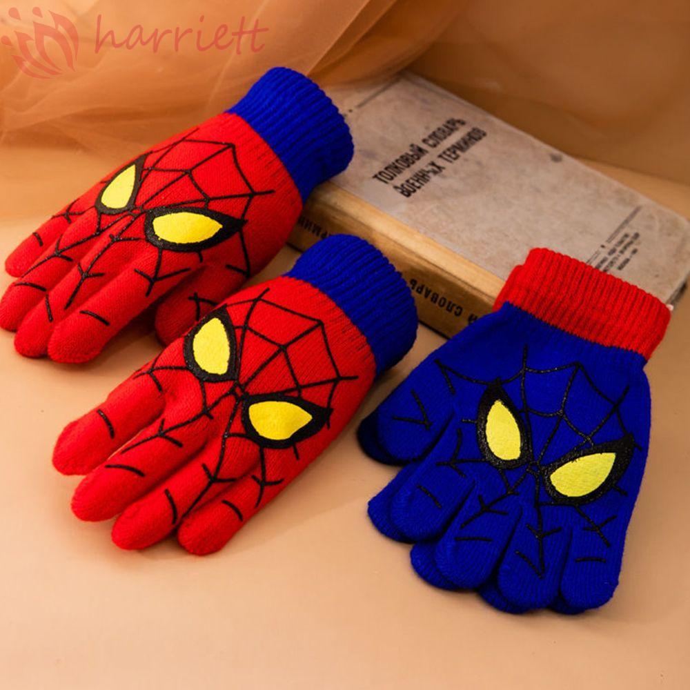 Găng Tay Đạp Xe Chất Liệu Acrylic Mềm Mại Thiết Kế Đơn Giản Cho Bé Trai