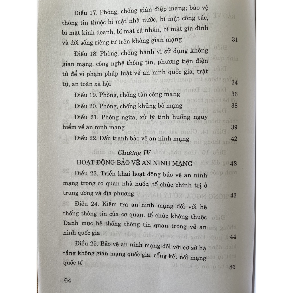 Sách Luật An Ninh Mạng  - Nhà Sách Sự Thật