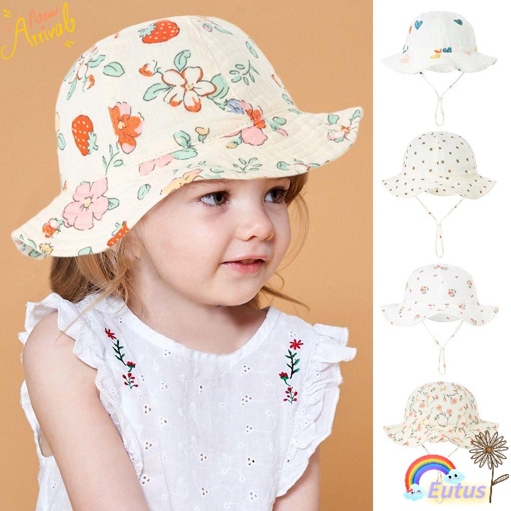 Mũ Bucket Chống Tia UV Thời Trang Đi Biển Cho Bé