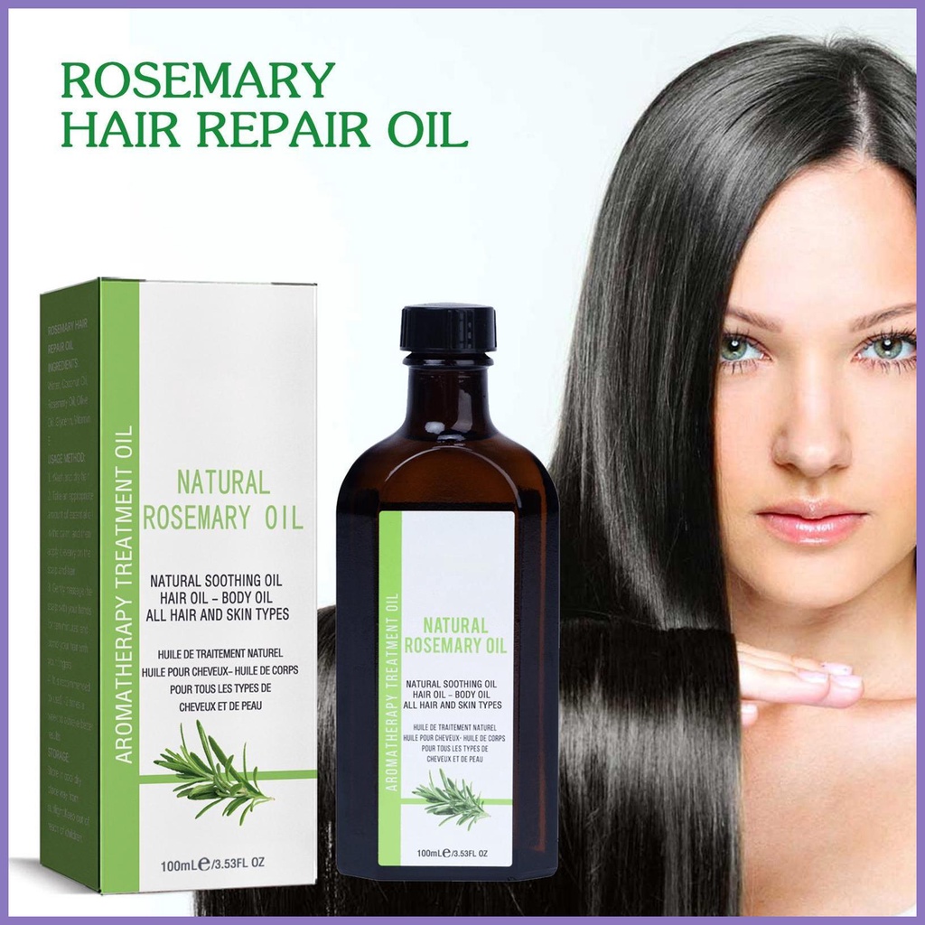 Tinh Dầu Kích Thích Mọc Tóc Thành Phần Hương Thảo Tự Nhiên 100ml nota2vn