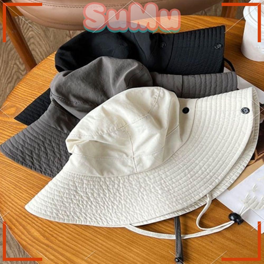 Mũ Bucket SUMU Mỏng Chống Nắng Chống Nước Mau Khô Phong Cách Leo Núi Mới Cho Nam Và Nữ
