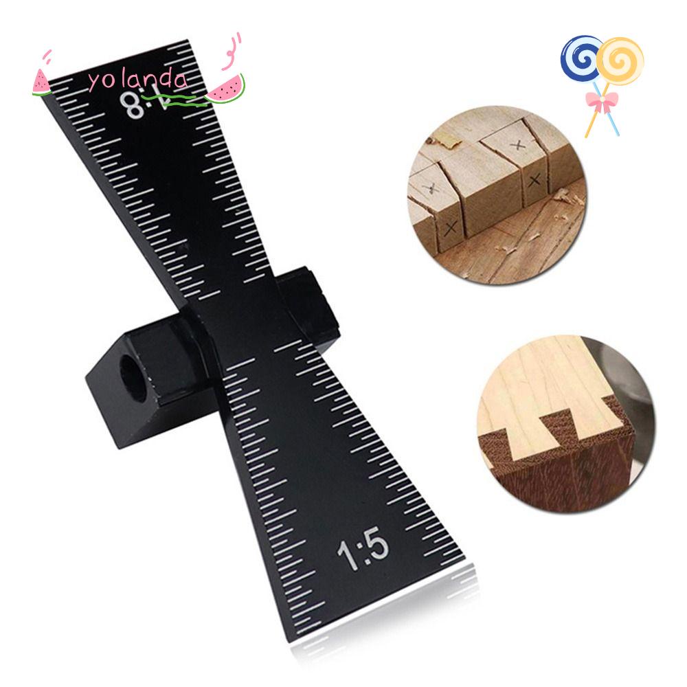 Thước Đo Lường Làm Mộc Khớp Nối 1: 5 1: 8