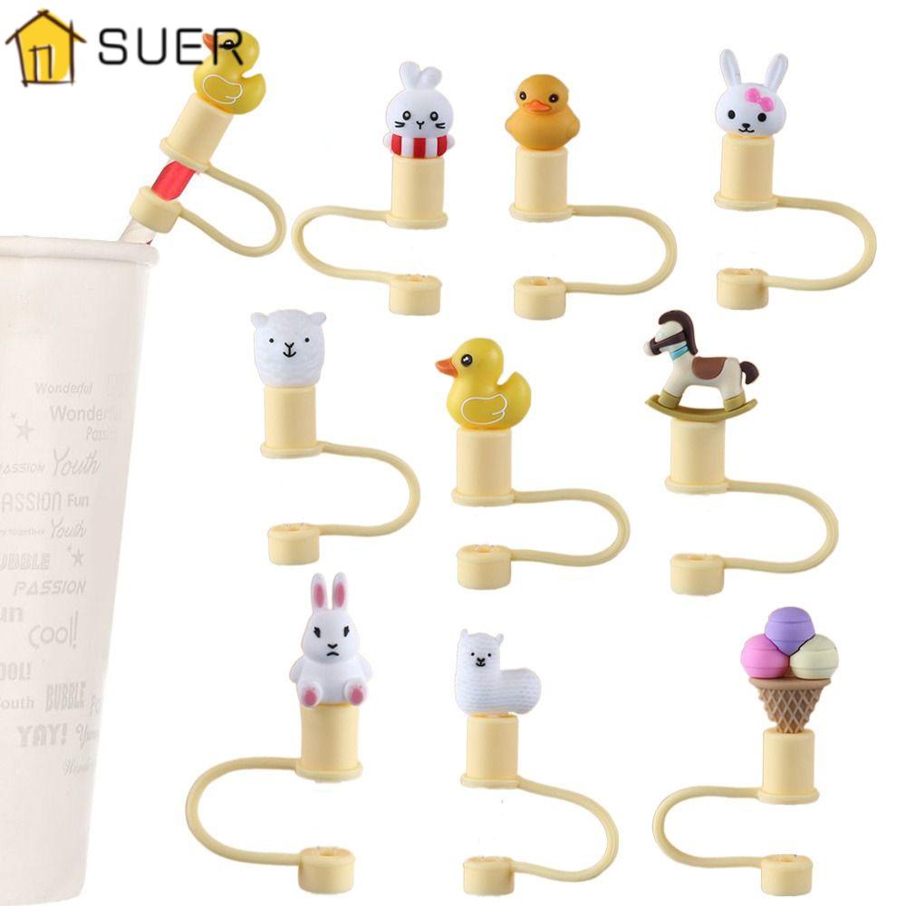 Nắp Đậy Ống Hút Bằng Silicone Chống Bụi Chống Văng Kích Thước 6-8Mm