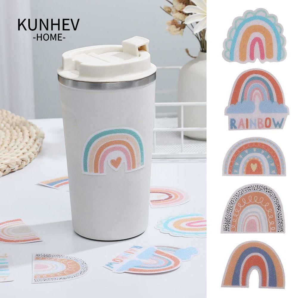 KUNHEV Set 16 Miếng Dán Giảm Căng Thẳng Hình Hoa Mẫu Đơn