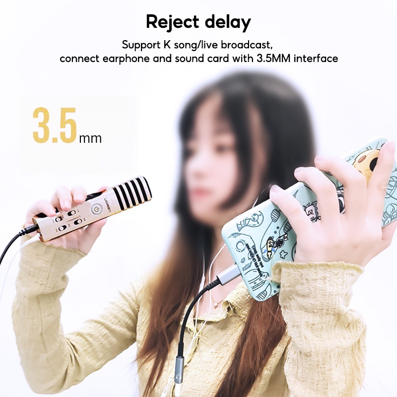 Dây Cáp Chuyển Đổi Cổng Type C Sang Cổng 3.5mm Cho Huawei Xiaomi