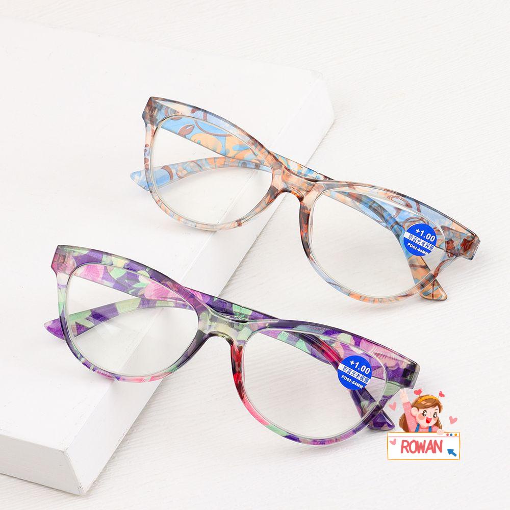 Kính Đọc Sách Gọng Hoa Siêu Nhẹ Phong Cách Vintage