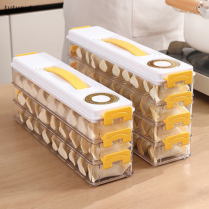 Hộp Đựng Bánh Bao Trong Suốt Có Thể Xếp Chồng Lên Nhau Tiện Dụng
