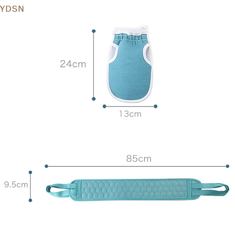 Set 3 Găng Tay Bông Tắm Mềm Mại Tiện Dụng