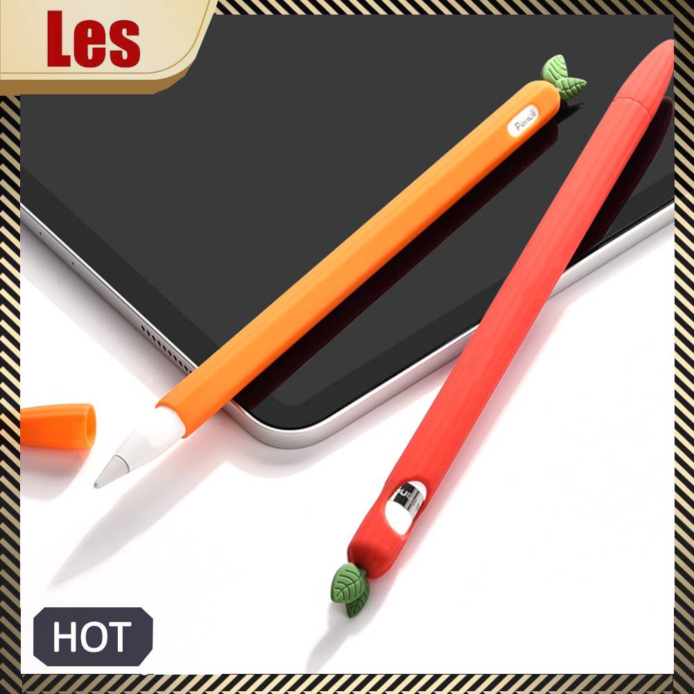 Vỏ Bảo Vệ Bút Cảm Ứng Bằng Silicon Họa Tiết Trái Cây Dễ Thương Cho Appie Pencil