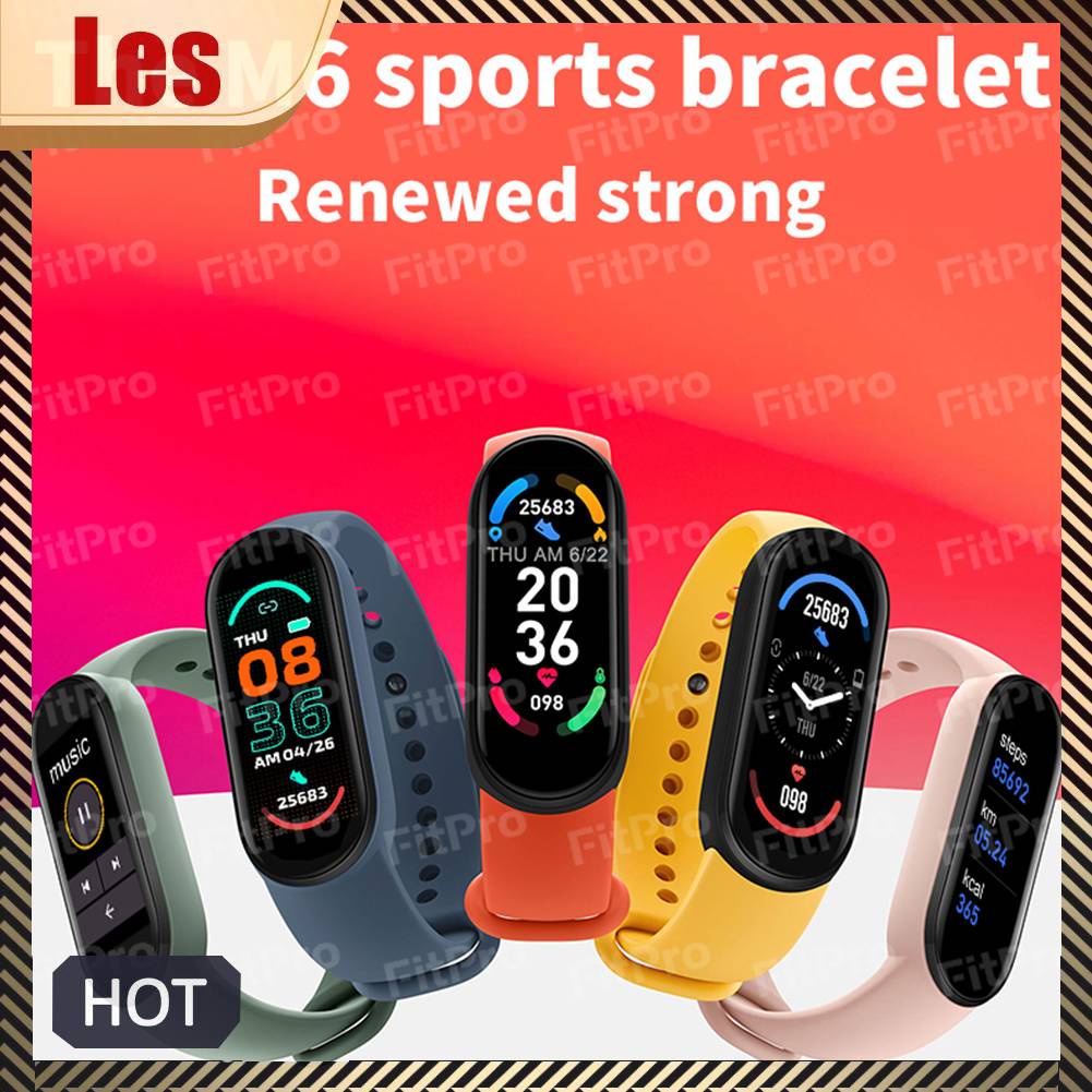 Đồng Hồ Thông Minh Đa Năng Theo Dõi Tình Trạng Sức Khỏe M6