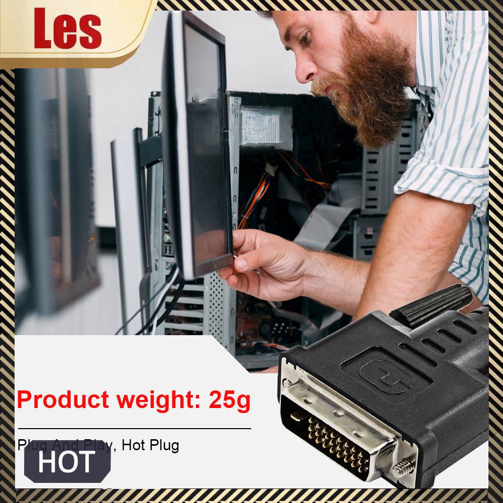 Đầu Cắm Chuyển Đổi DVI EDID 1080P