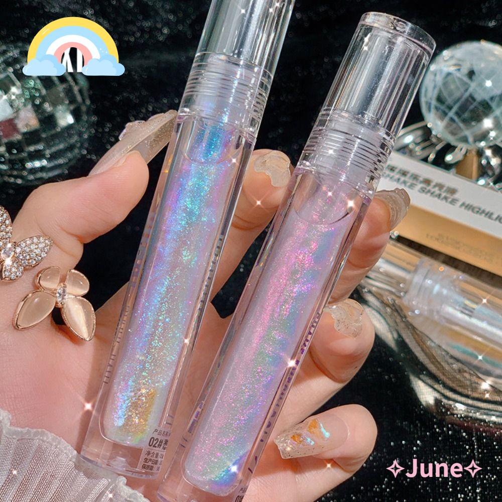 JUNE Phấn Mắt Dạng Lỏng Chống Thấm Nước Màu Ánh Kim Lấp Lánh