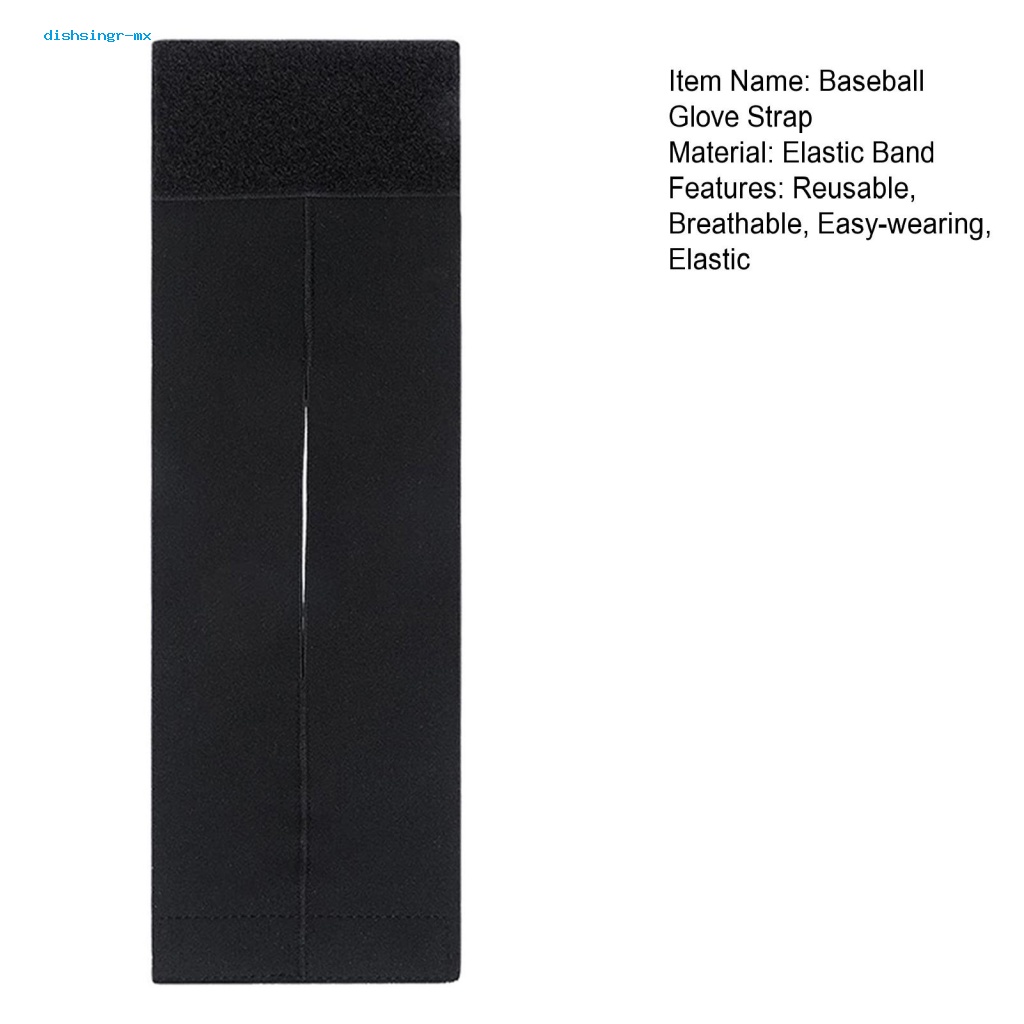 Găng Tay Bóng Chày Mềm Mại Thoáng Khí Có Dây Đeo Co Giãn Bền Bỉ