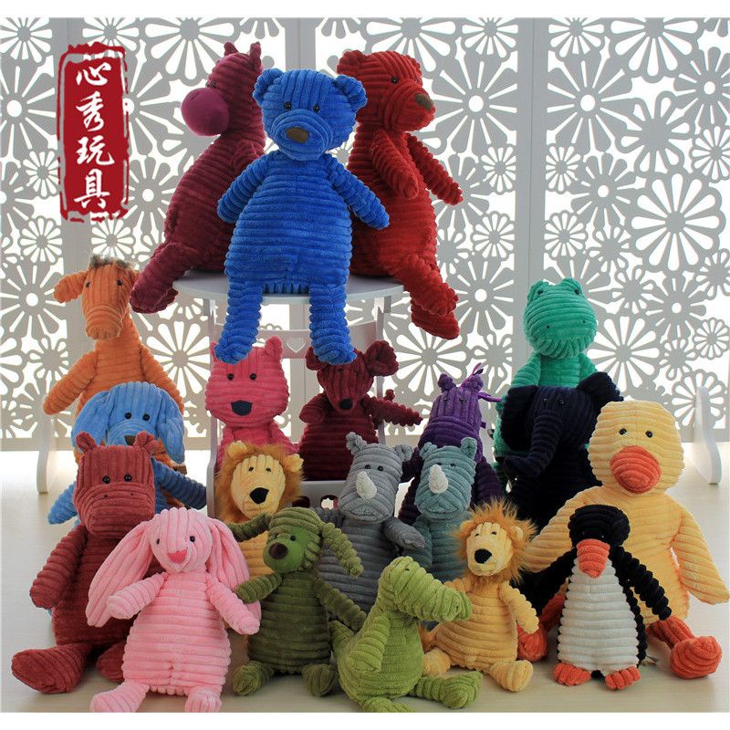 Thú Nhồi Bông Hình Cáo Kẻ Sọc 30cm Đáng Yêu