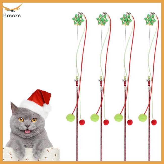 Gậy Trêu Mèo Có Bóng Lông Chống Cắn / Trầy Xước