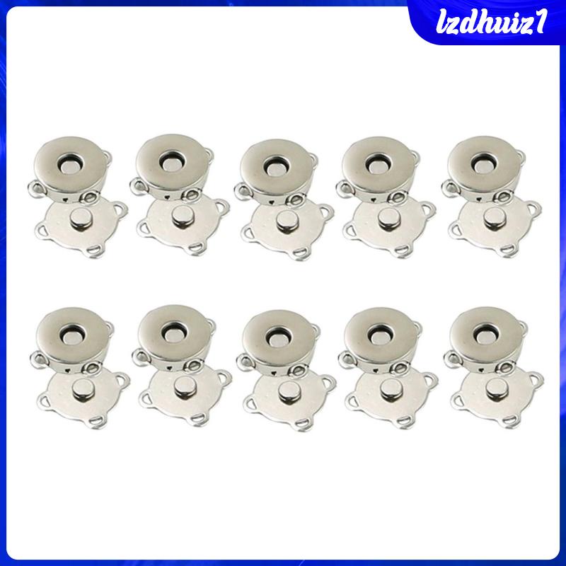Set 10 Cặp Khóa Cài DIY 14mm Chuyên Dụng Cho Túi Xách / Ví