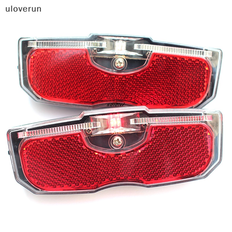 Đèn LED Phản Quang Cảnh Báo An Toàn Gắn Yên Sau Xe Đạp Leo Núi Chống Thấm Nước