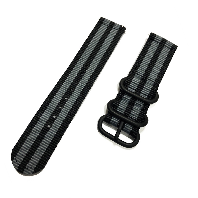 Dây Đeo Nylon 18mm 20mm / 22mm Cho Đồng Hồ Thông Dụng Samsung Galaxy Watch 5 / pro / 4 / Classic 44mm 40mm / 3 46mm 42mm