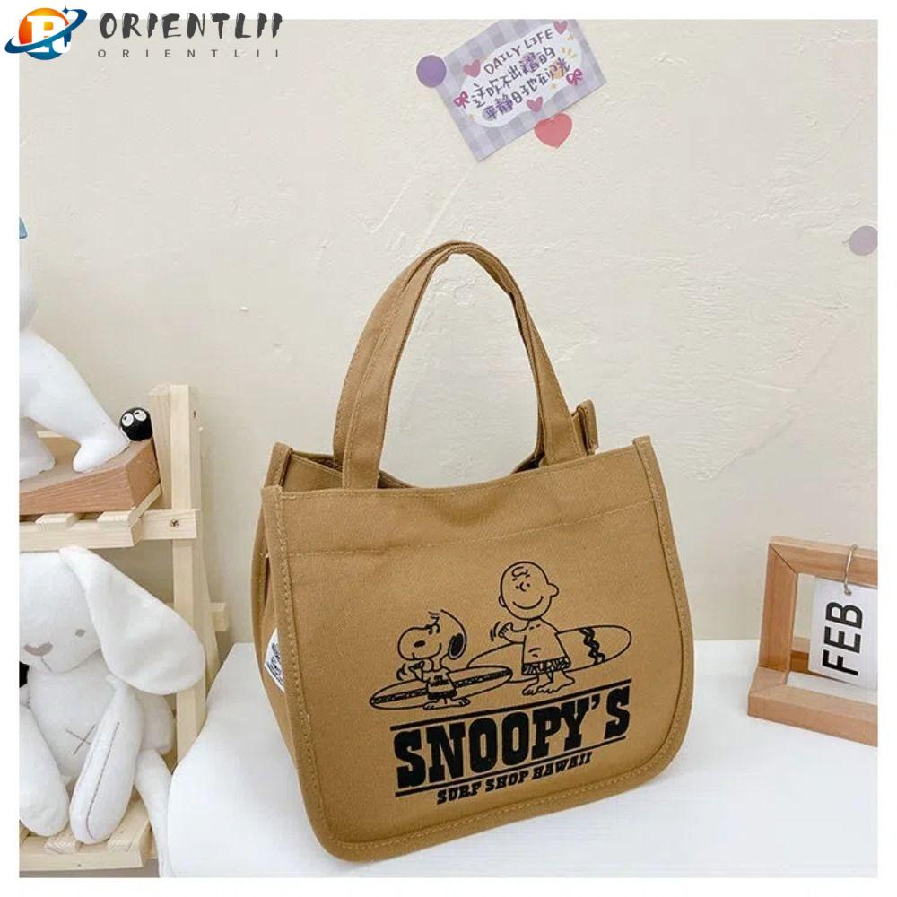 Túi Xách Tay Bằng Vải Canvas Thiết Kế Dễ Thương Dành Cho Nữ