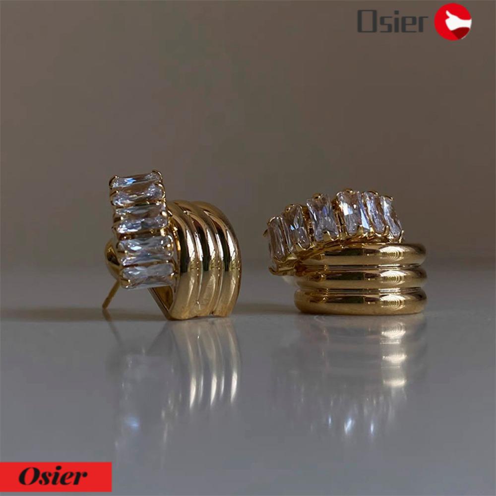 OSIER1 Khuyên Tai Hiện Đại Chất Lượng Cao Xu Hướng Mới 5A