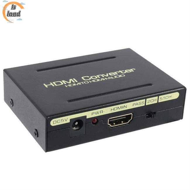 Bộ Chia Âm Thanh Hdmi-compatible / Audio / spdif / r / l Đa Năng