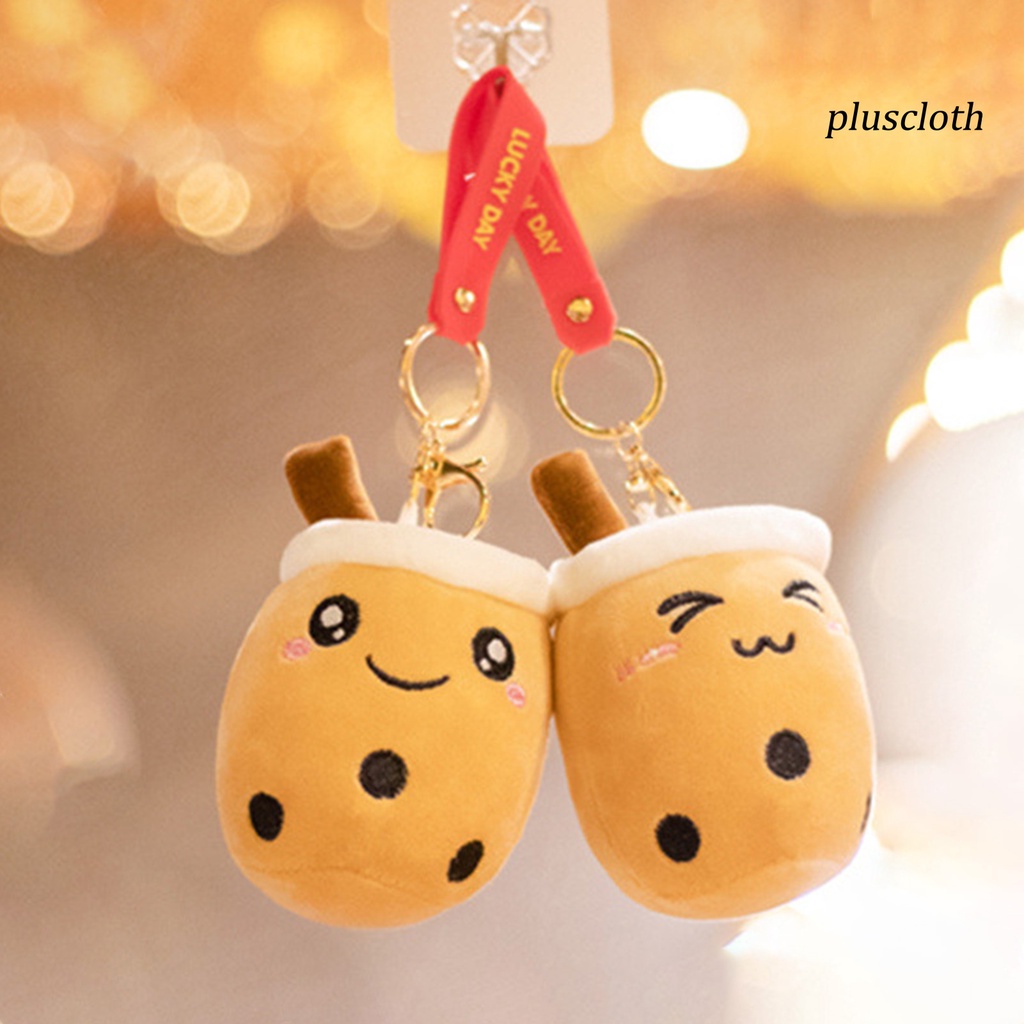 Búp Bê Nhồi Bông Đồ Chơi Mềm Mại Kích Thước 10cm Hình Ly Trà Sữa