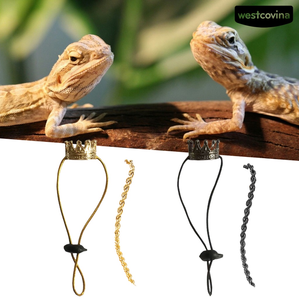 [COD]♞1 Set Tượng Thằn Lằn Mini Bằng Hợp Kim Dễ Thương Thoải Mái Có Khóa Điều Chỉnh Được