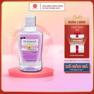 Nước Hoa Hồng Dickinson’s Enhanced Witch Hazel Alcohol Free Hydrating Tone 473ml