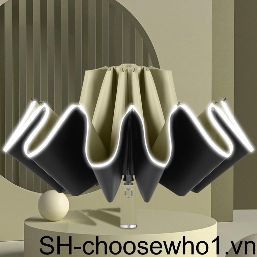 Dù Gấp 10 Khúc Chống Nắng Chống Thấm Nước Tiện Lợi Dành Cho Nam Và Nữ Sự Bảo Vệ