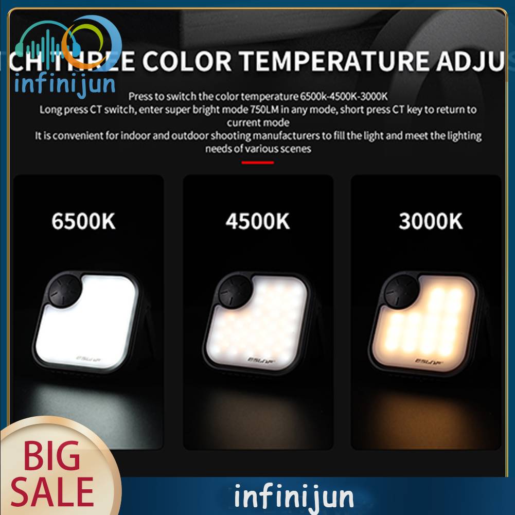 Đèn Cắm Trại 3000mAh IPX4 750LM Kèm Sạc USB Tiện Dụng