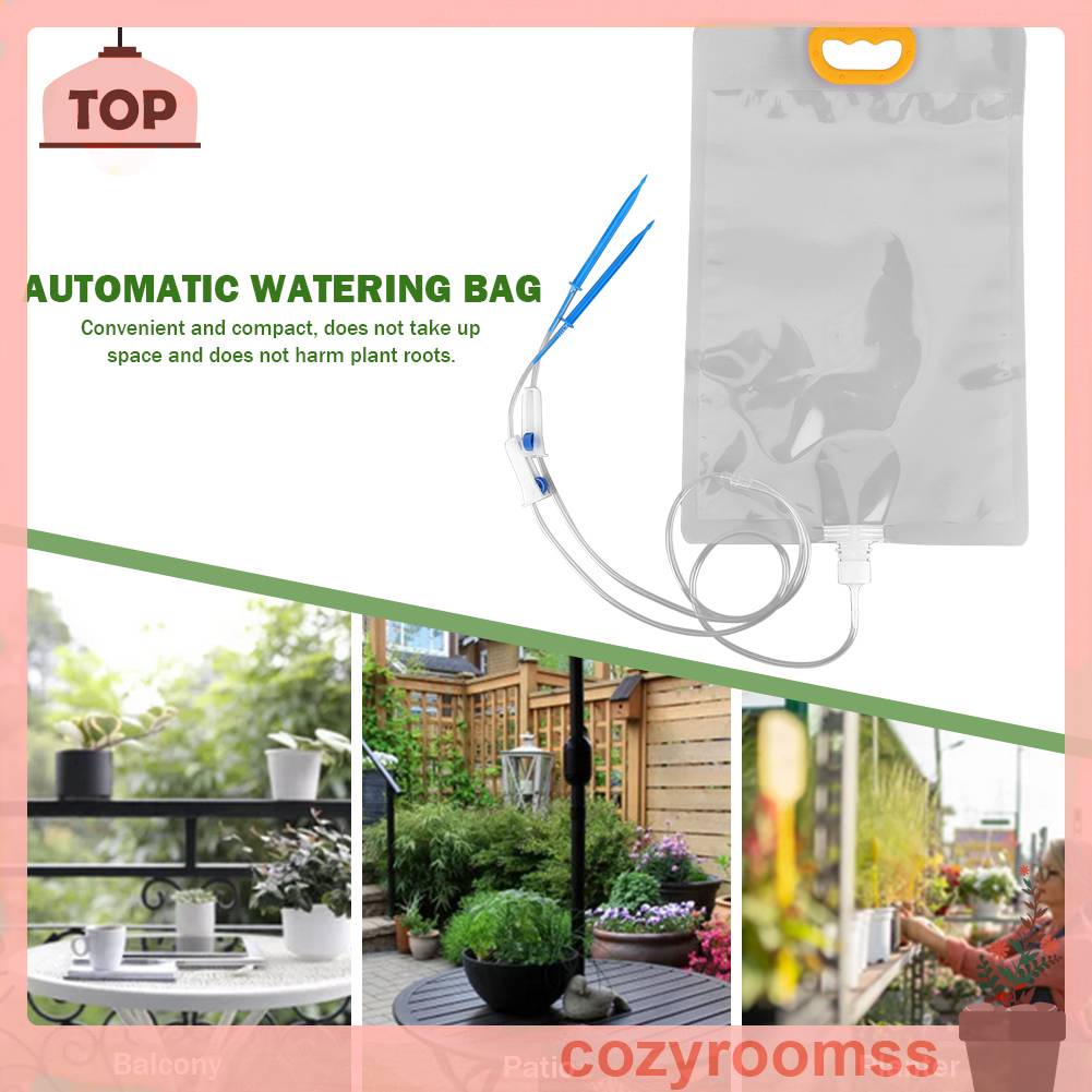 1 / 2 / 4 Túi Nước Tự Động Cho Chậu Cây 3.5L