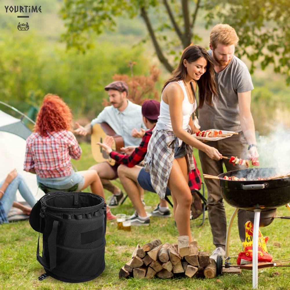 Túi Đựng Rác Chống Thấm Nước Có Thể Gấp Gọn Tiện Dụng Khi Đi Cắm Trại