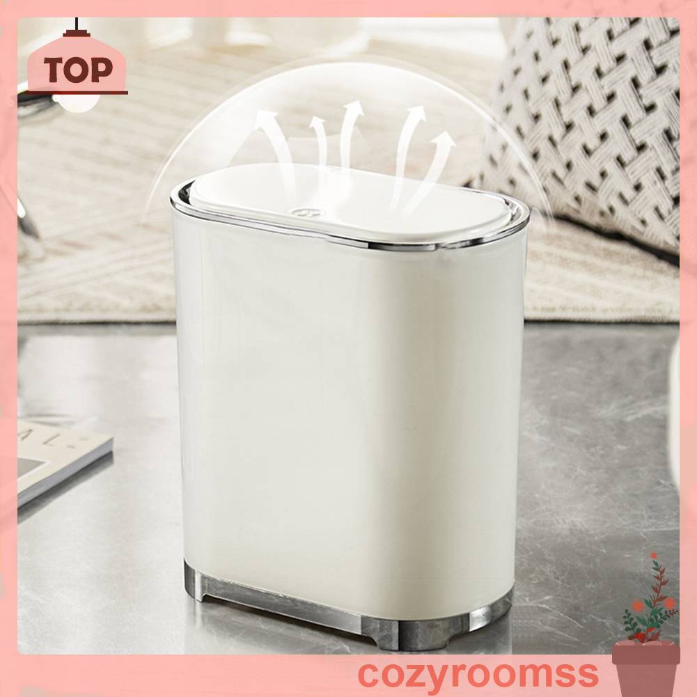 Thùng Rác Để Bàn Có Nắp Thời Trang Cho Phòng Khách Nhà Bếp