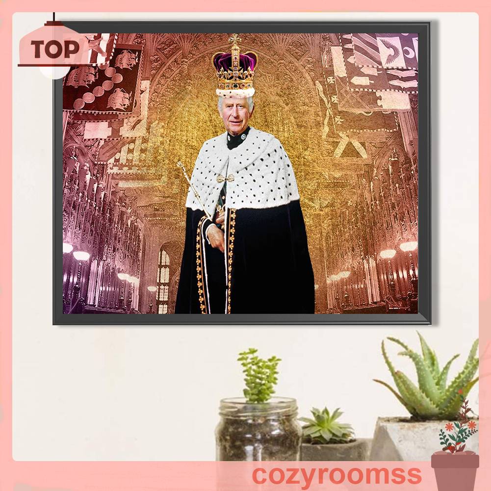 Tranh Đính Đá Kim Cương Toàn Bộ 5D DIY Hình Vẽ Hoàng Tử