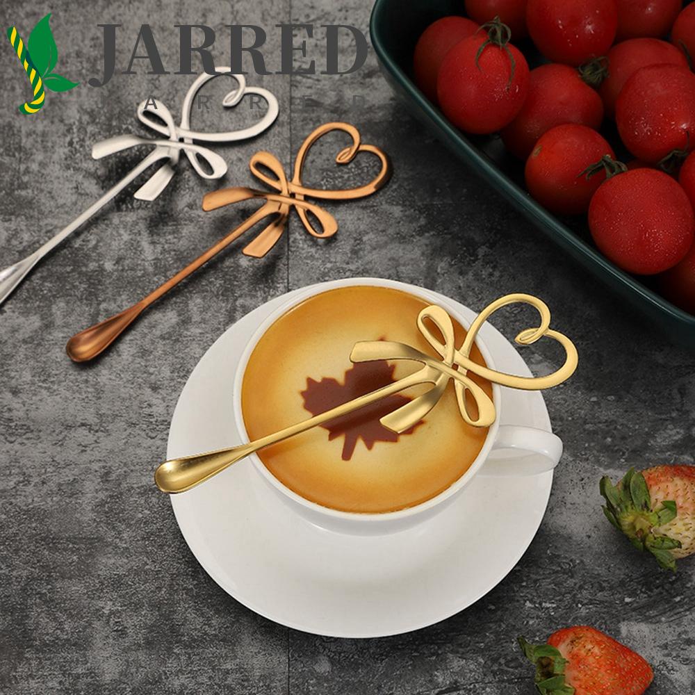 JARRED Muỗng Khuấy Cà Phê Hình Nơ Trái Tim Cho Ngày Lễ Tình Nhân