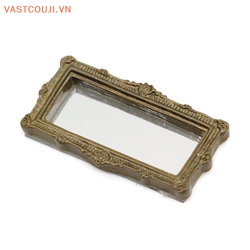 Gương Vuông Trang Trí Nhà Búp Bê Tỉ Lệ 1: 12