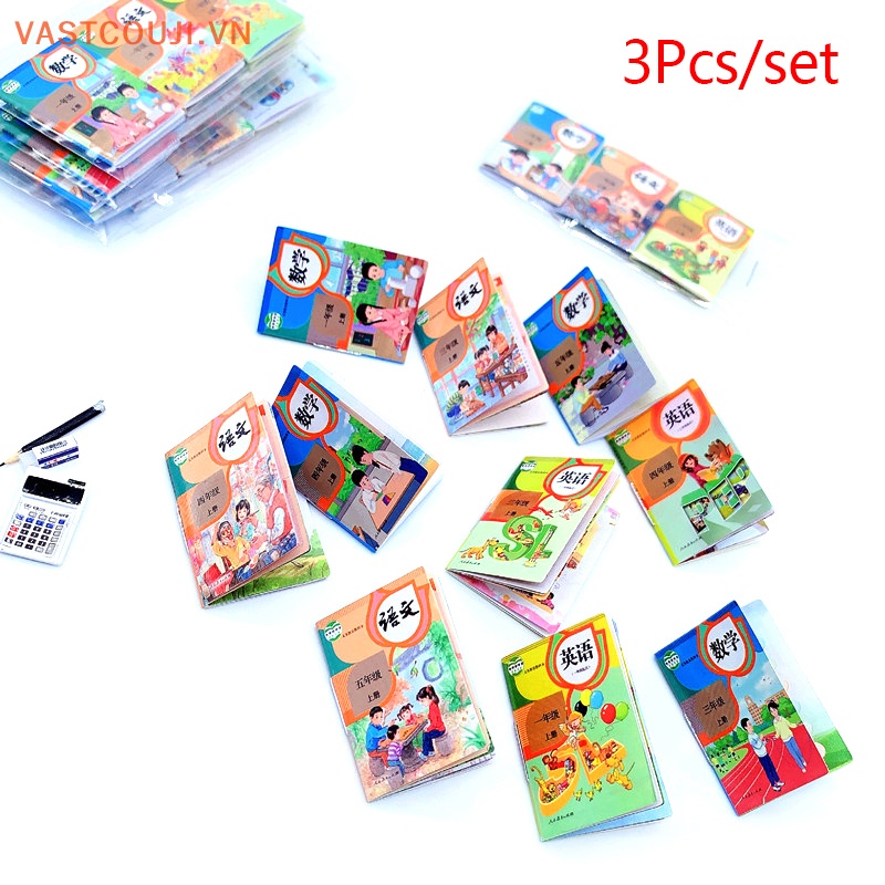 Bộ 3 Cuốn Sách 1: 12 Dùng Để Trang Trí Nhà Búp Bê