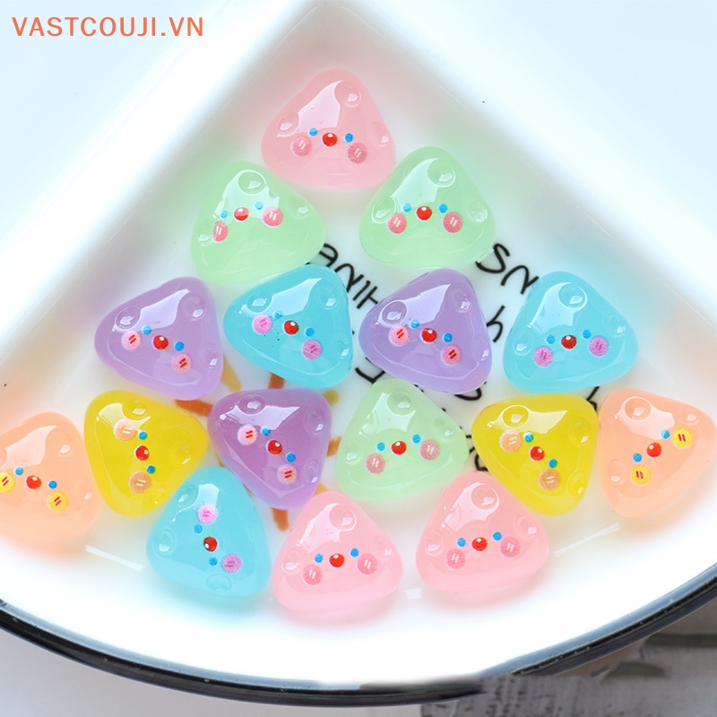 Bộ 3 Mô Hình Chú Gà Con Bằng Nhựa Phát Sáng Dùng Trang Trí Tiểu Cảnh / Sân Vườn