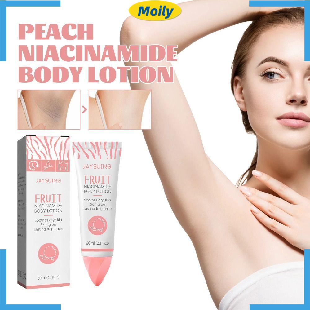 MOILYVN Sữa Dưỡng Thể Chiết Xuất Đào Niacinamide Giúp Làm Trắng Và Phục Hồi Da Xỉn Màu Cho Nữ