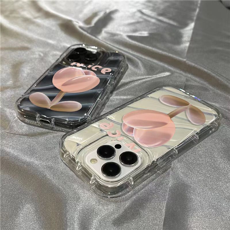 Ốp Điện Thoại Họa Tiết Hoa Xinh Xắn Cho iPhone14promax 8plus 14Promax111312Ốp Điện Thoại Mềm Trong Suốt In Chữ Tiếng Anh IV4D Cá Tính Cho Apple xr / /ins7