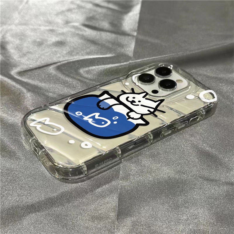 Ốp Điện Thoại Mềm Trong Suốt In Hình Cá / Mèo Dễ Thương Cho Iphone xr8plus 1312 / 7 / 14Promax / 11 B5K5